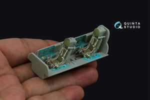 Quinta Studio QD48505 MiG-31BM 3D-Printed &amp;amp; colored Interior on decal paper (Hobby Boss) 1/48 – immagine 9