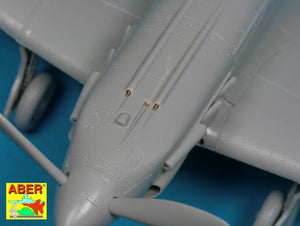 Aber A48114 Armament for Soviet fighter MIG-3 2x7.62ShKAS; 1x12.7mm UBS; pitot tube (1/48) – image 7