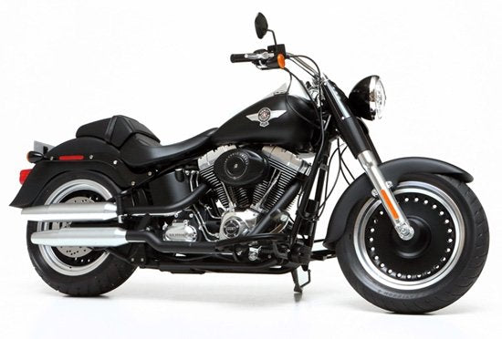Tamiya 16041 Harley Davidson FLSTFB Fat Boy Lo 1/6 – immagine 2