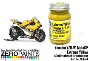 Zero Paints ZP-1044 Yamaha MotoGP Extreme Yellow Paint 60ml