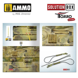 AMMO of Mig Jimenez 2414300000 SOLUTION BOX – WWII GERMAN TANKS – immagine 11