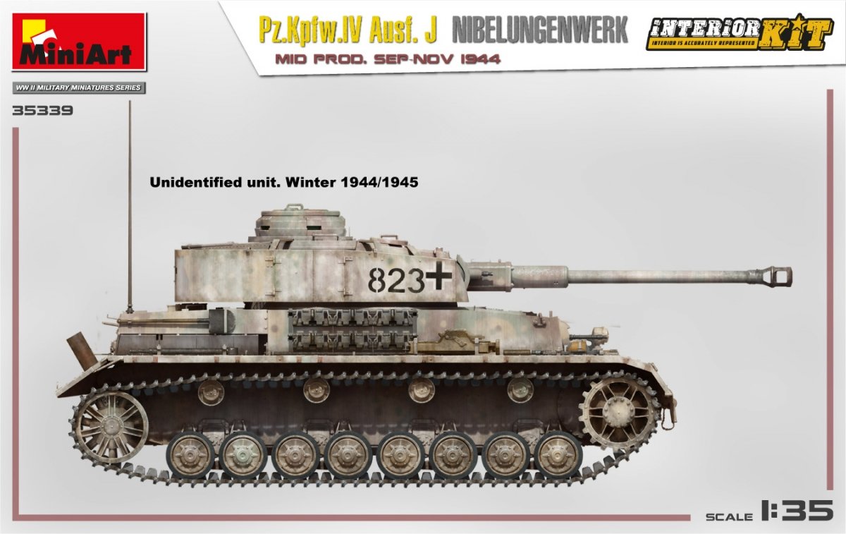 MiniArt 35339 Pz.Kpfw.IV Ausf. J Nibelungenwerk. MID PROD. SEP-NOV 1944 INTERIOR KIT 1/35 – image 10