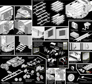 Dragon 6766 Sd.Kfz.3 Maultier Ambulance 1/35 – immagine 6