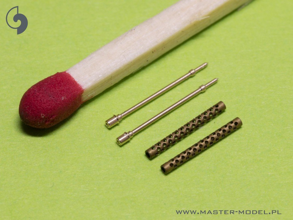Master GM-72-001 Browning M1919 .30 cal machine gun barrels (2pcs) 1/72 – immagine 4
