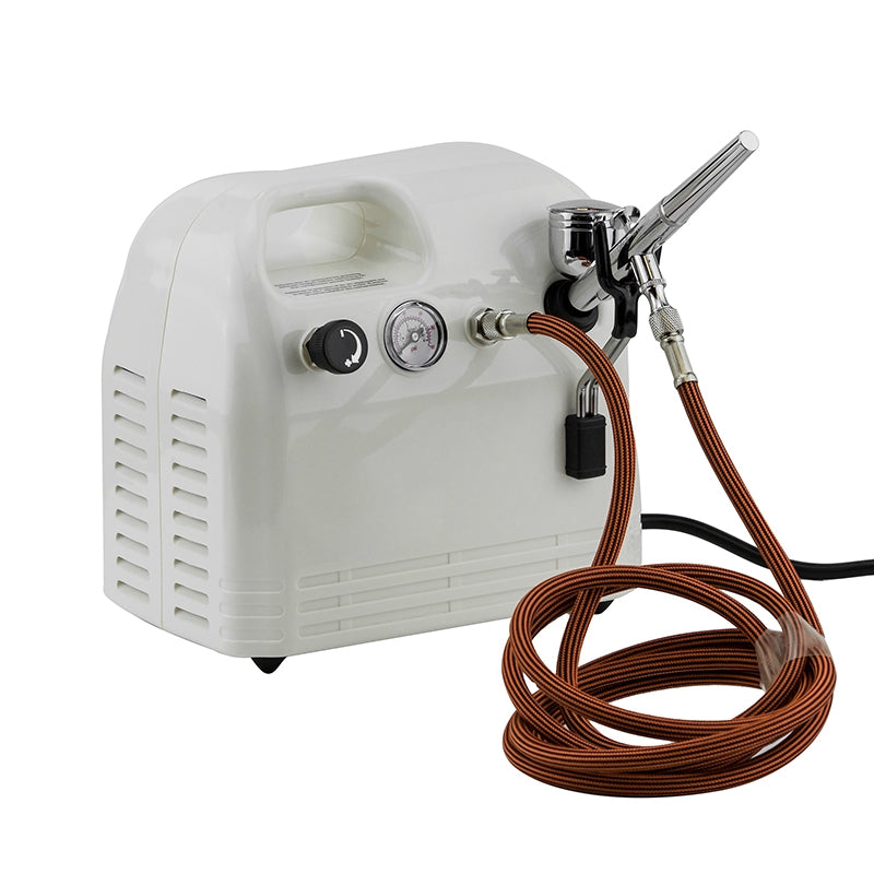 SprayCraft SP66EU Retro Airbrush &amp; Compressor Kit