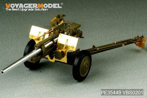 Voyager Model PE35449 WWII US 3inch M5 ATG/w M1 or 105mm Howitzer M2A1Carriage 2in1 For AFV CLUB 35S64 and 35160 1/35 – Bild 2