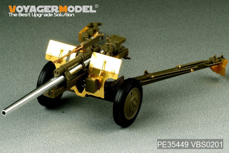 Voyager Model PE35449 WWII US 3inch M5 ATG/w M1 or 105mm Howitzer M2A1Carriage 2in1 For AFV CLUB 35S64 and 35160 1/35 – Bild 2