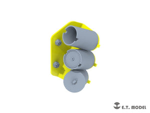 ET Model P35-210 Smoke launcher for WWII German Tank (Late version) ( 3D Printed ) 1/35 – image 2