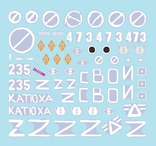 Star Decals 35-C1380 War in Ukraine # 9 Russian T-72B (obr 1989) and T-72BA 1/35 – Bild 2