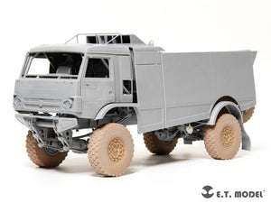 ET Model P35-131 KAMAZ-43509 Camion Roues affaissées et roues de secours pour kit Zvezda 1/35 – image 4