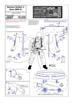 Aber 35A035 German soldier&amp;#39;s equipment from World War II (1/35) – image 4