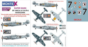 Montex K48223 Bf 109G-6 &amp;amp; G-6/R-6 1/48