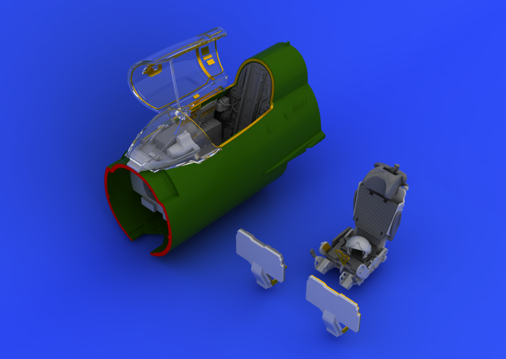 Eduard 648185 MiG-21PFM interior – gray EDUARD 1/48 – image 4
