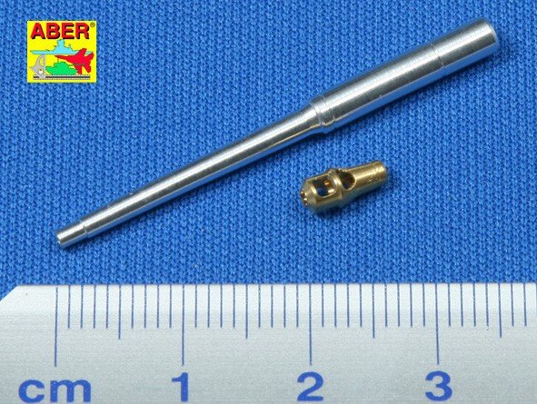 Aber 72L-21 German tank barrel 8,8cm KwK 36 L/56 for (Late model) Tiger I 1/72 – obrázek 3