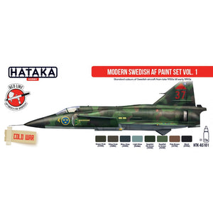 Hataka HTK-AS101 Modern Swedish AF paint set vol.1 (8x17ml) – Bild 2
