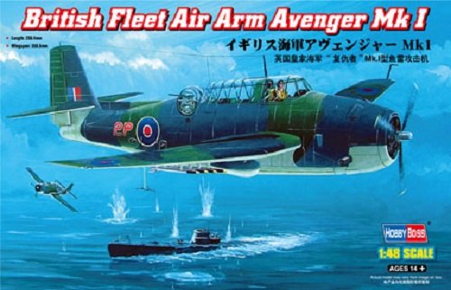 Hobby Boss 80331 British Fleet Air Arm Avenger Mk 1 1/48