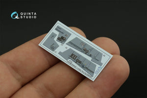 Quinta Studio QD48278 F/A-18А++ 3D-Printed &amp;amp; colored Interior on decal paper (HobbyBoss) 1/48 – image 7