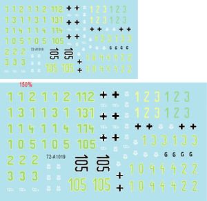 Star Decals 72-A1019 Western Front Tigers #1 1/72 – immagine 3