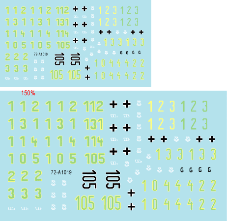 Star Decals 72-A1019 Western Front Tigers #1 1/72 – immagine 3