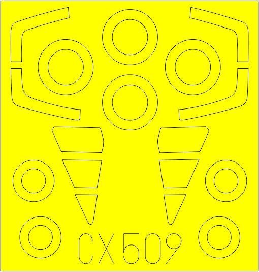 Eduard CX509 F-106A TRUMPETER 1/72