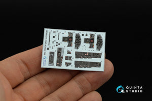 Quinta Studio QD48201 F-104S 3D-Printed &amp;amp; colored Interior on decal paper (Kinetic) 1/48 – image 6