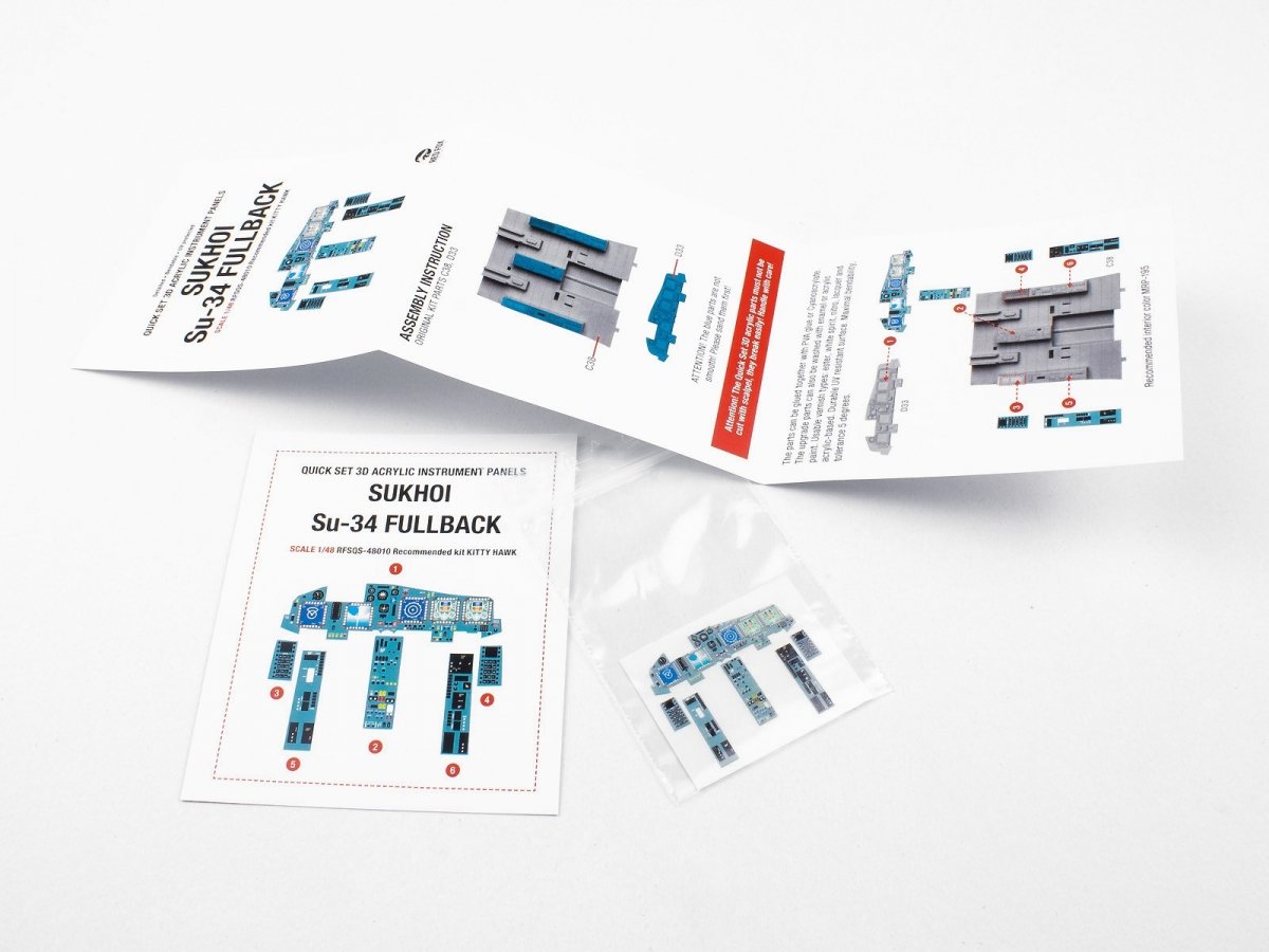 Red Fox Studio QS-48010 Su-34 FULLBACK 1/48 – imagen 3