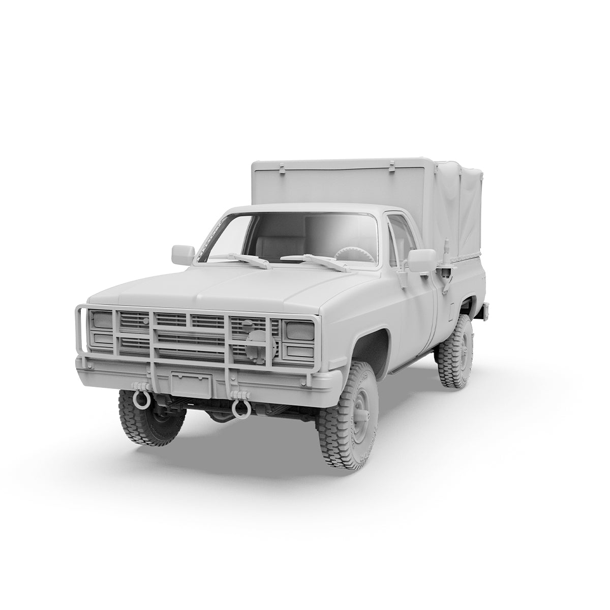 AK Interactive AK35031 M1008 TROOP CARRIER WITH TARP 1/35 – image 4