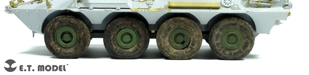 ET Model ER35-013 Modern "Centauro" Tank Destroyer Weighted Road Wheels For TRUMPETER 1/35