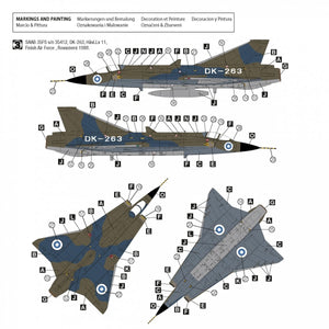 Hobby 2000 72056 Saab 35ÖE/35FS Draken (HASEGAWA + CARTOGRAF + MASKS) 1/72 – image 3