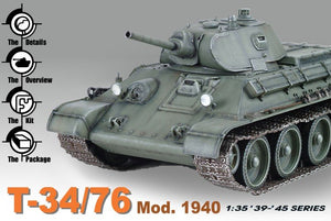 Dragon 6092 T-34/76 - 1940 Version (1/35) – obrázek 2