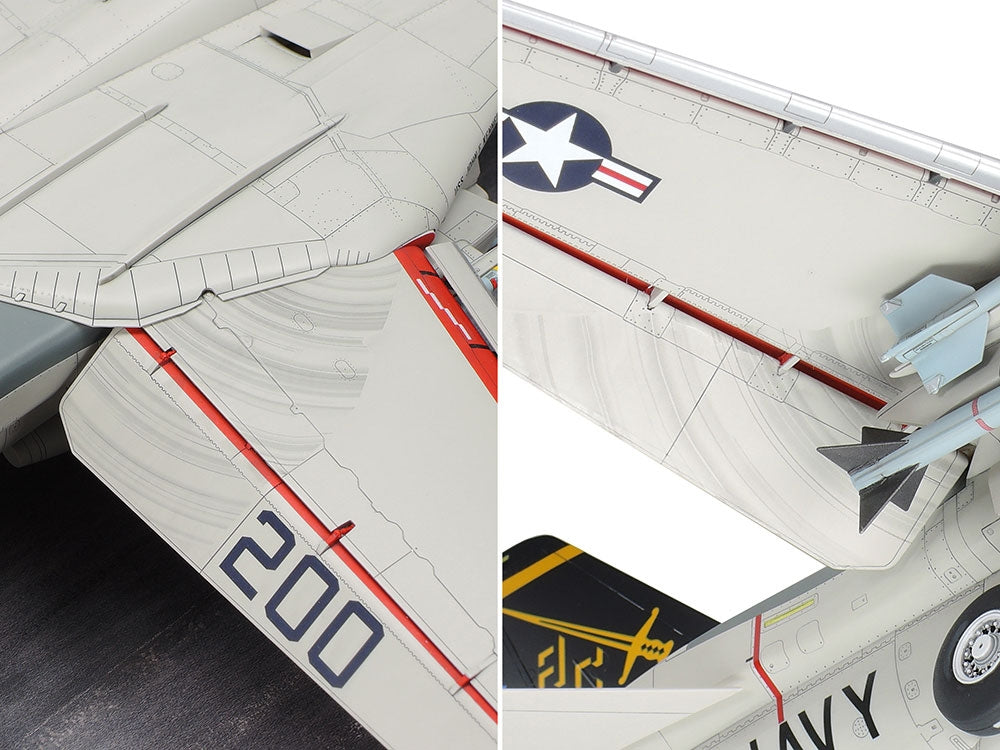 Tamiya 61122 Grumman F-14A Tomcat (Late Model) Carrier Launch Set 1/48 – Bild 10