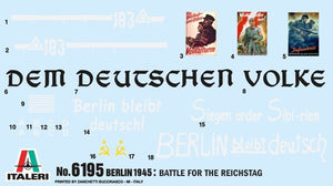 Italeri 6195 Battle for the Reichstag 1945 - BATTLE SET 1/72 – immagine 10