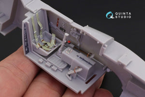 Quinta Studio QD32058 Bf 109K-4 3D-Printed &amp;amp; colored Interior on decal paper (for Hasegawa kit) 1/32 – obrázek 4