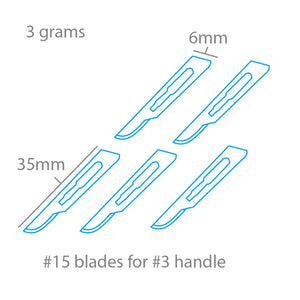 Modelcraft PKN9275 Blades #15 x 5 – Bild 2