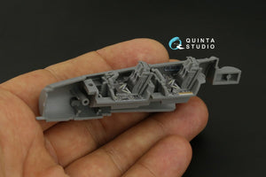 Quinta Studio QD72039 F-15E 3D-Printed &amp;amp; colored Interior on decal paper (Academy) 1/72 – image 6