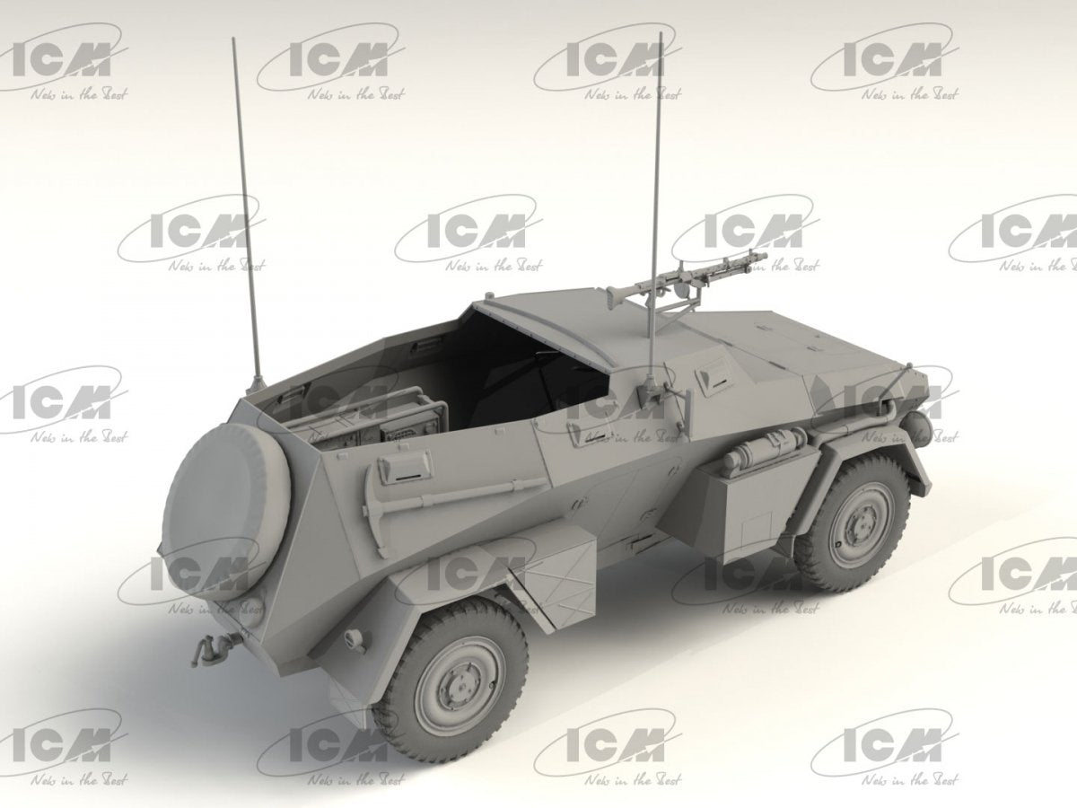 ICM 35112 Sd.Kfz. 247 Ausf.B with MG 34 machine gun 1/35 – image 6