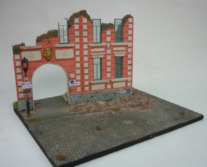 RT-Diorama 35222 Diorama-Base: &amp;quot;Bombed out Street&amp;quot; 1/35 – image 4