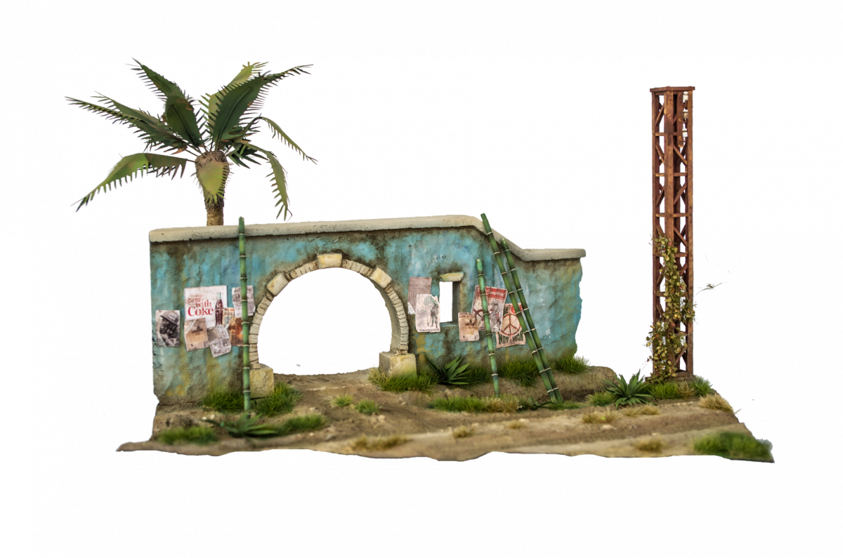 RT-Diorama 35298 Diorama-Base: Vietnam road 1/35 – image 4