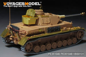 Maquette Voyager PE351046, char allemand Pz.Kpfw.IV Ausf.J (production tardive), Seconde Guerre mondiale, base pour RFM 5033, échelle 1/35 – image 4