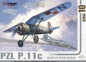Mirage Hobby 481001 PZL P.11c fighter version 1/48