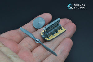 Quinta Studio QD48187 Albatros D.III OEFFAG 3D-Printed &amp;amp; colored Interior on decal paper (for Eduard kit) 1/48 – obrázek 8