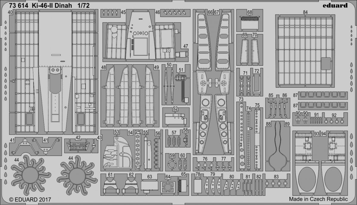 Eduard 73614 Ki-46-II Dinah HASEGAWA 1/72 – image 2