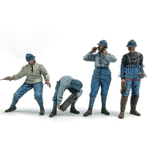 Das Werk DWF013 155mm French Schneider gun crew 1/35 – obrázek 2