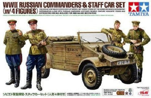 Tamiya 25153 WWII Russian Commanders &amp;amp; Staff Car Set (1/35)