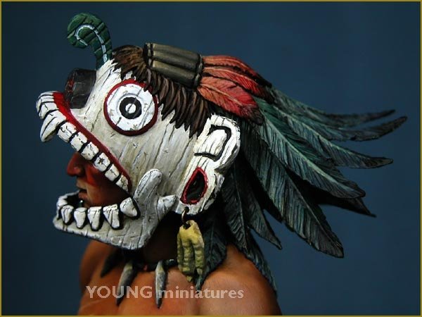 Young Miniatures YH1819 Aztec Warrior 1/10 – image 8