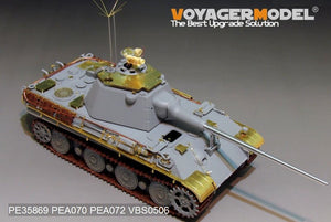 Voyager Model PE35869 WWII German Panther II tank basic for AMUSING HOBBY 1/35 – immagine 3