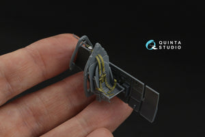 Quinta Studio QR+48102 British Fighter seatbelts (pre-war/early WWII) (with metal buckles) (All kits) 1/48 – image 5