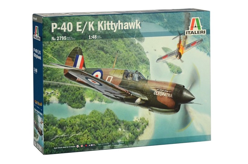 Italeri 2795 P-40 E/K KITTYHAWK 1/48