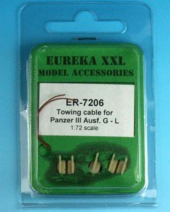 Eureka XXL ER-7206 Towing cable for PzKpfw-III Ausf. GL 1/72