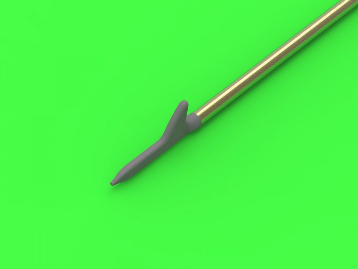 Master AM-72-146 American WWII Pitot Tube - &amp;quot;Shark Fin&amp;quot; Type (1 pc.) - used on P-36, P-39, P-40, P-47, A-36, B-239, T-6, B-25 and many others 1/72